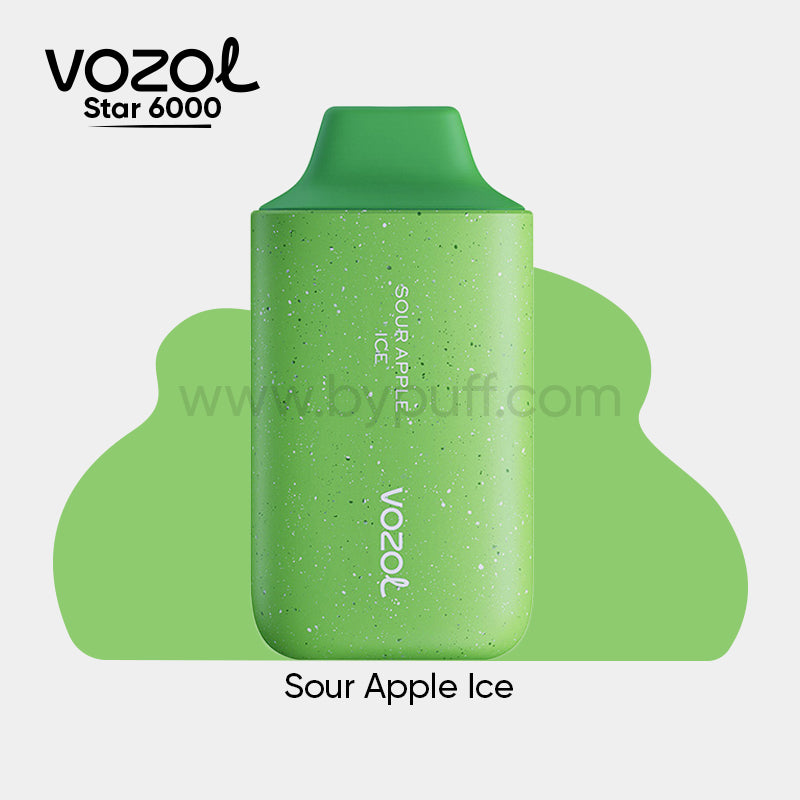 Vozol Star 6000 Sour Apple ice
